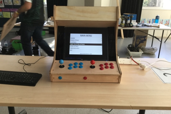 Games console in STEM class